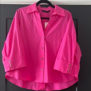 Zara Fuchsia Shirt